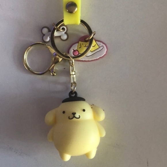 BRAND NEW 3 Sanrio Keychains:  Hello Kitty, Pom Pom, & Kerropi Keychain - Picture 6 of 7